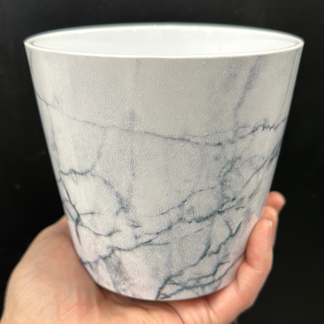 Pot en marbre cool de 5 pouces