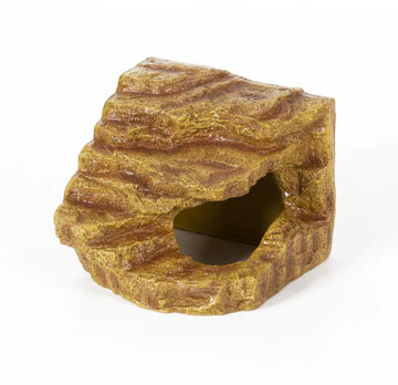 Cachette d'angle 3 en 1 ReptiZoo pour le désert