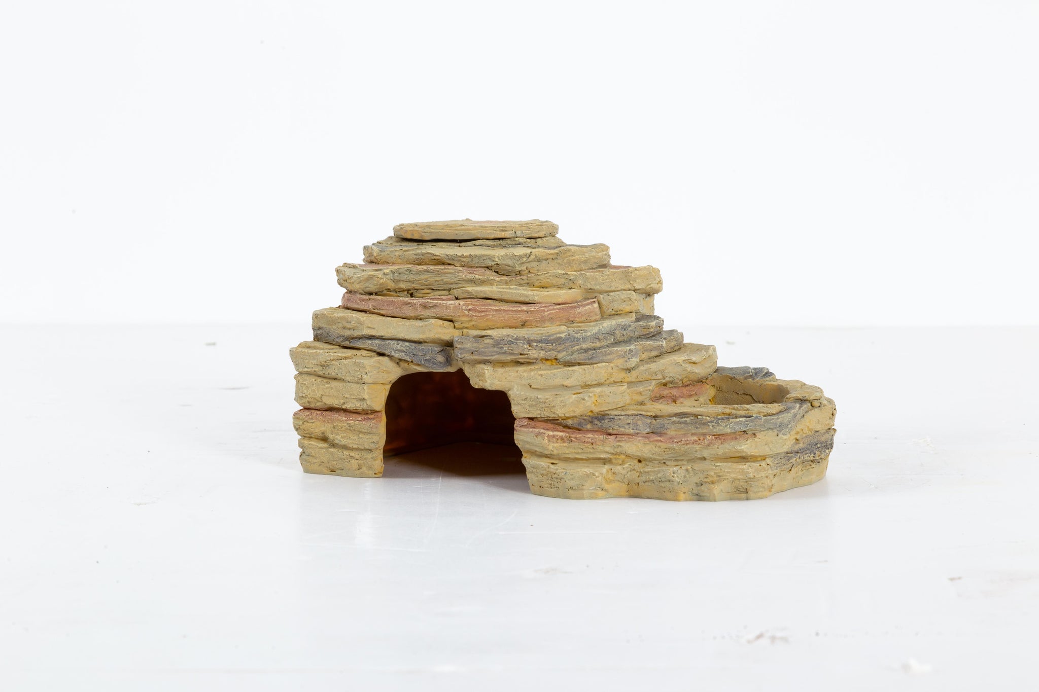 ReptiZoo 3-en-1 Gamelle Cachette Grotte