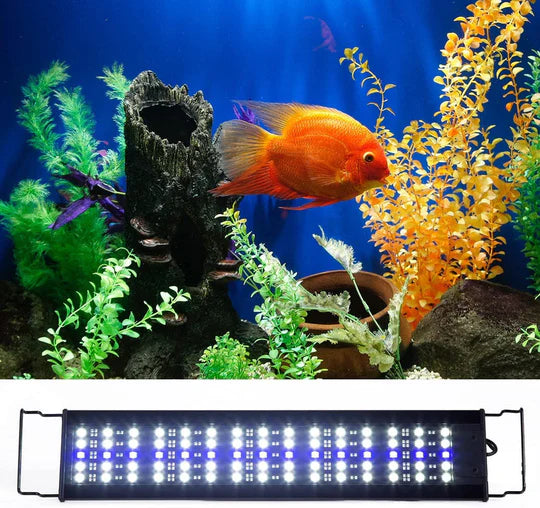 Capot d'éclairage LED pour terrarium ReptiZoo avec rallonges de support