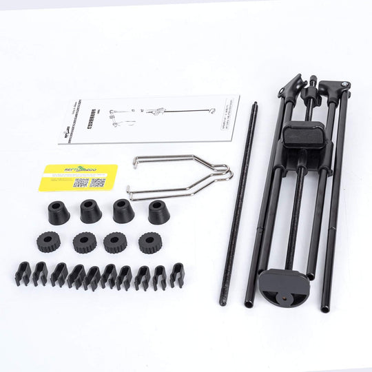 Support de lampe dôme réglable ReptiZoo (prend en charge 2 dômes)