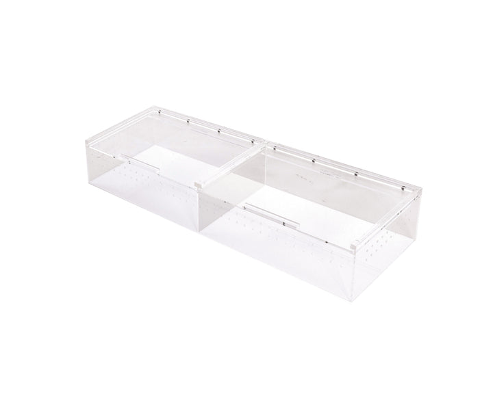 ReptiZoo Acrylic Display Case With Multiple Compartments