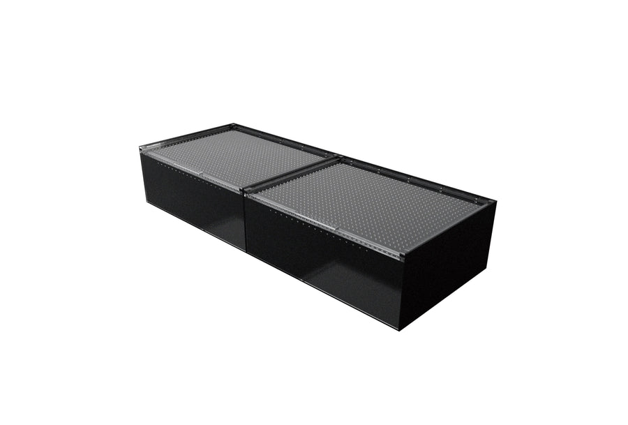 ReptiZoo Acrylic Display Case With Multiple Compartments