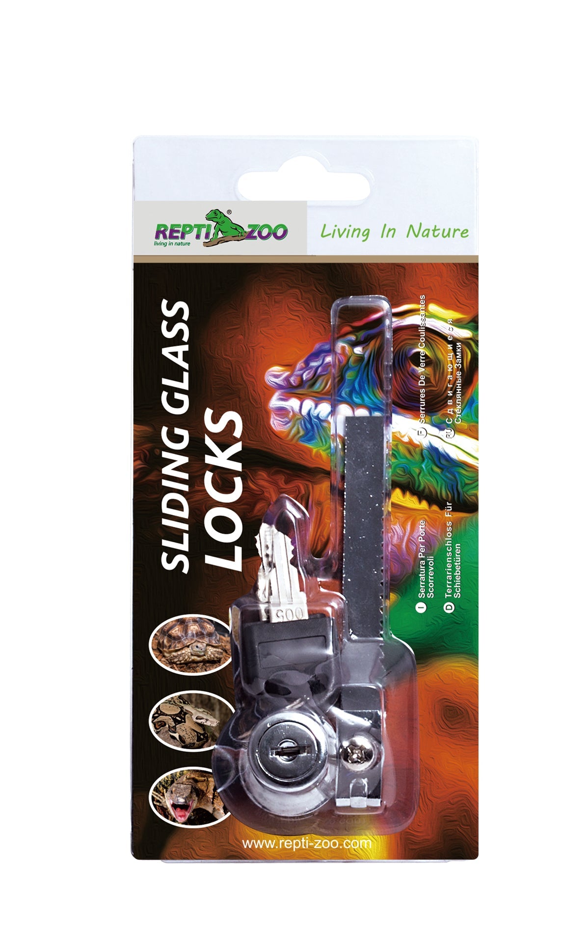 ReptiZoo Sliding Glass lock