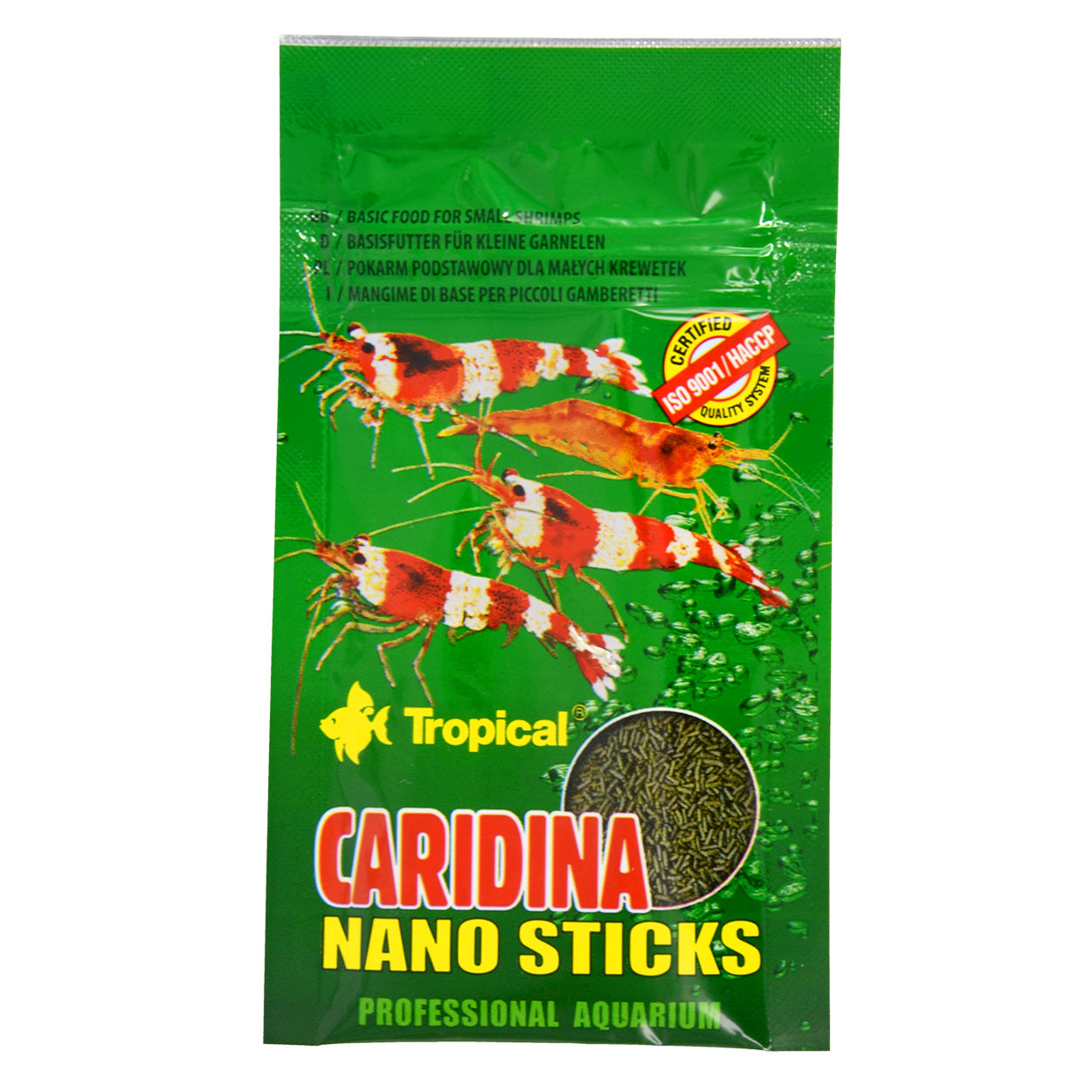 Bâtonnets Nano de Caridina Tropical (produit sur commande spéciale)