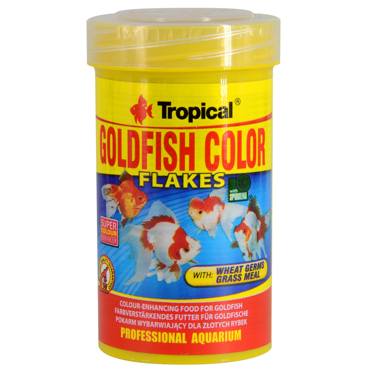 Flocons de couleur pour poissons rouges tropicaux (produit sur commande)