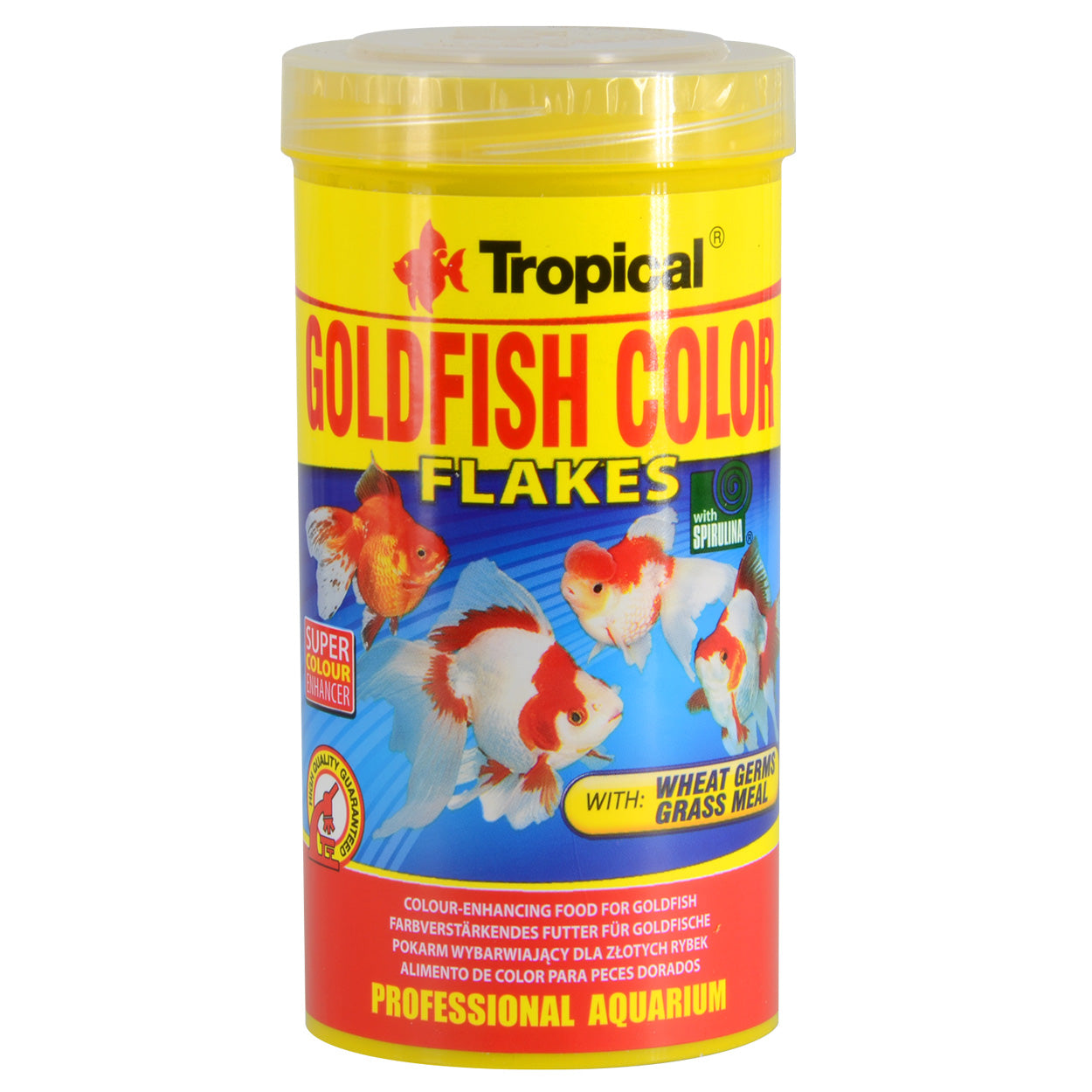 Flocons de couleur pour poissons rouges tropicaux (produit sur commande)