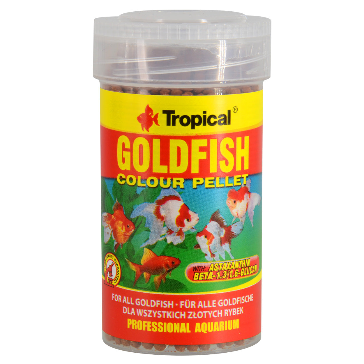 Pastilles de couleur pour poissons rouges tropicaux (produit sur commande)