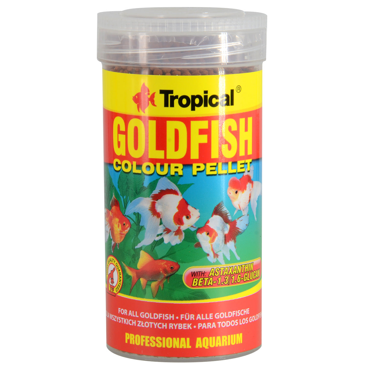 Pastilles de couleur pour poissons rouges tropicaux (produit sur commande)