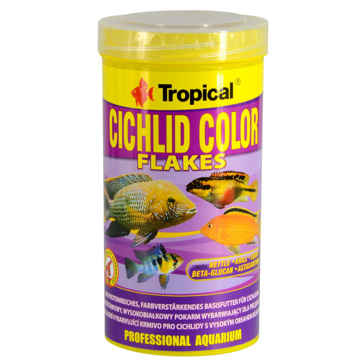 Flocons de couleur XXL pour cichlidés tropicaux (produit sur commande)