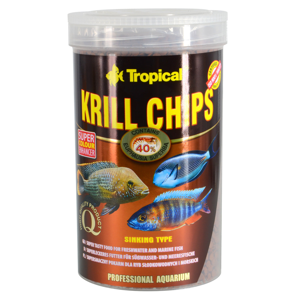 Chips de krill tropical - Coulantes (produit sur commande spéciale)