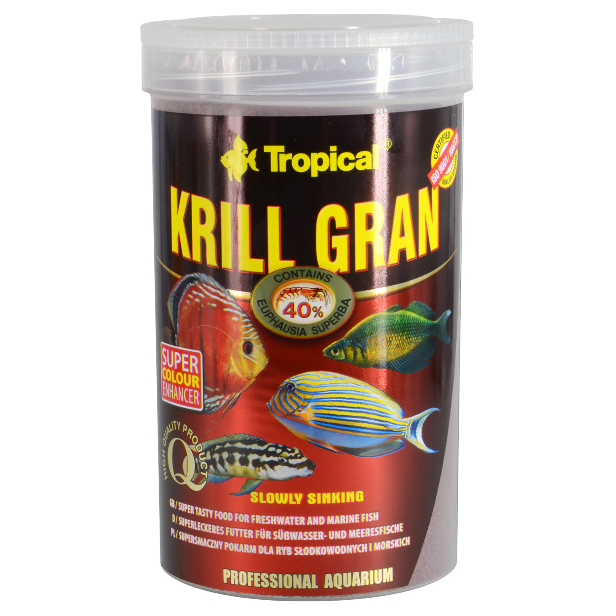 Granulés de krill tropical (produit sur commande spéciale)