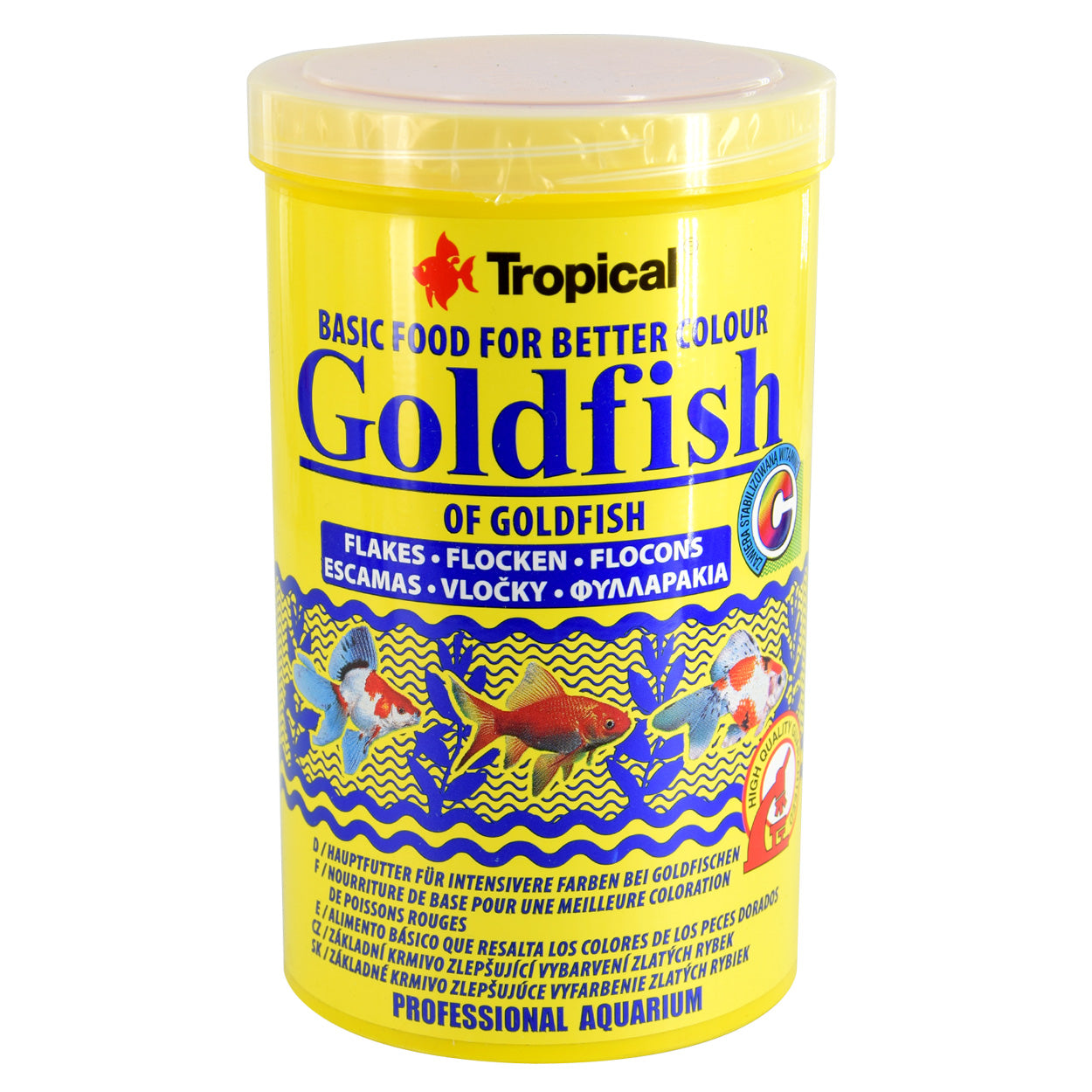 Flocons de poisson rouge tropical (produit sur commande spéciale)