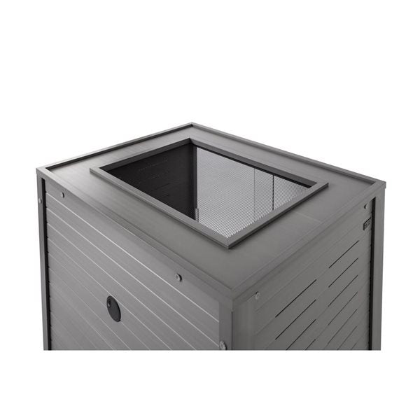 Salon pour reptiles ECOFLEX Madagascar Gris 30" x 24" x 36"