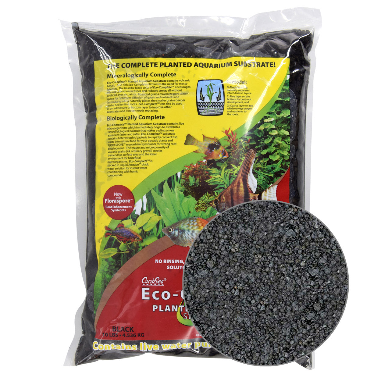 Carib Sea Eco-Complete Planted - Black