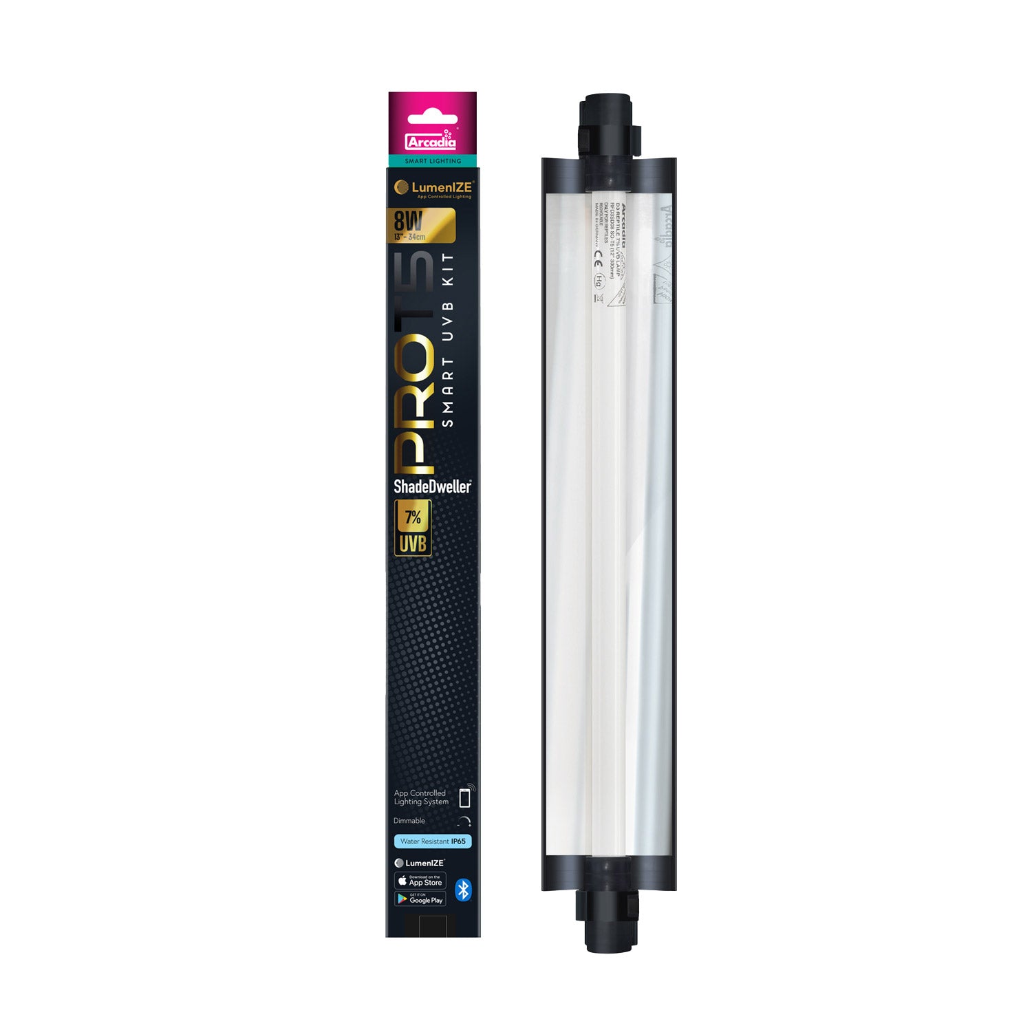 Kit Arcadia Shade Dweller Pro Arboreal T5 UVB 12" 2,4 % UVB