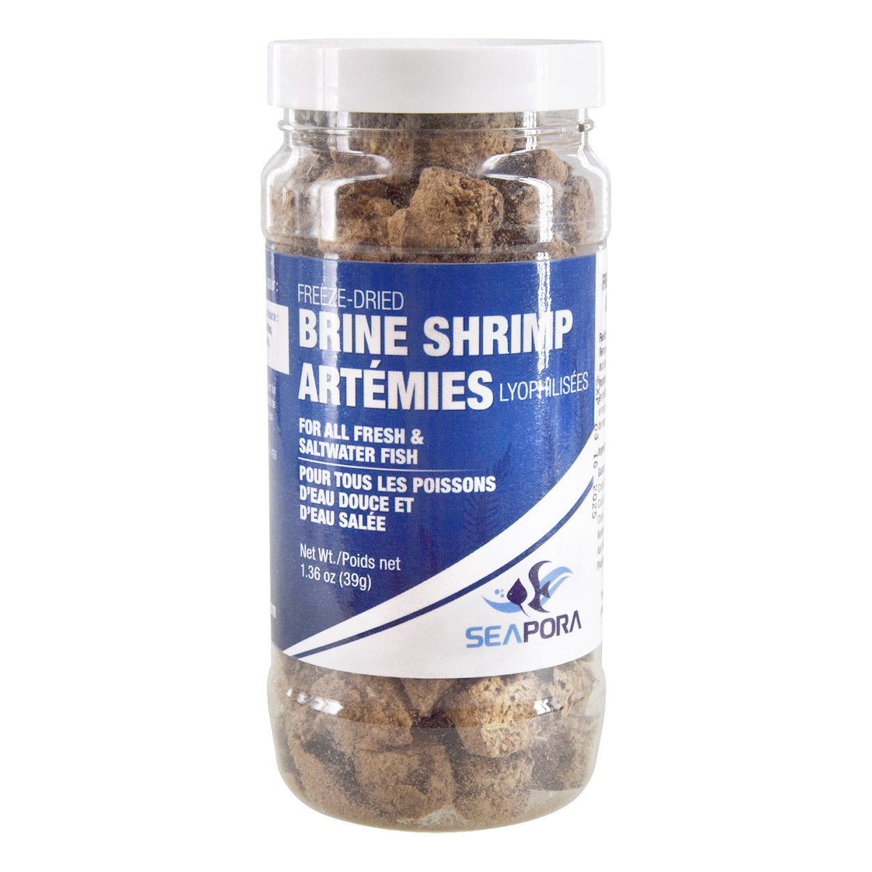 Crevettes de saumure lyophilisées Seapora (produit sur commande spéciale)