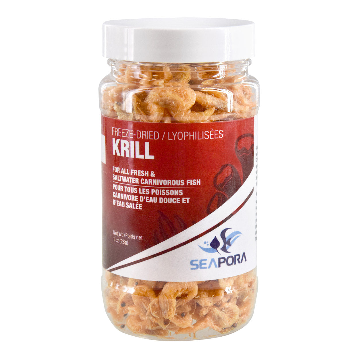 Krill lyophilisé Seapora (produit sur commande spéciale)