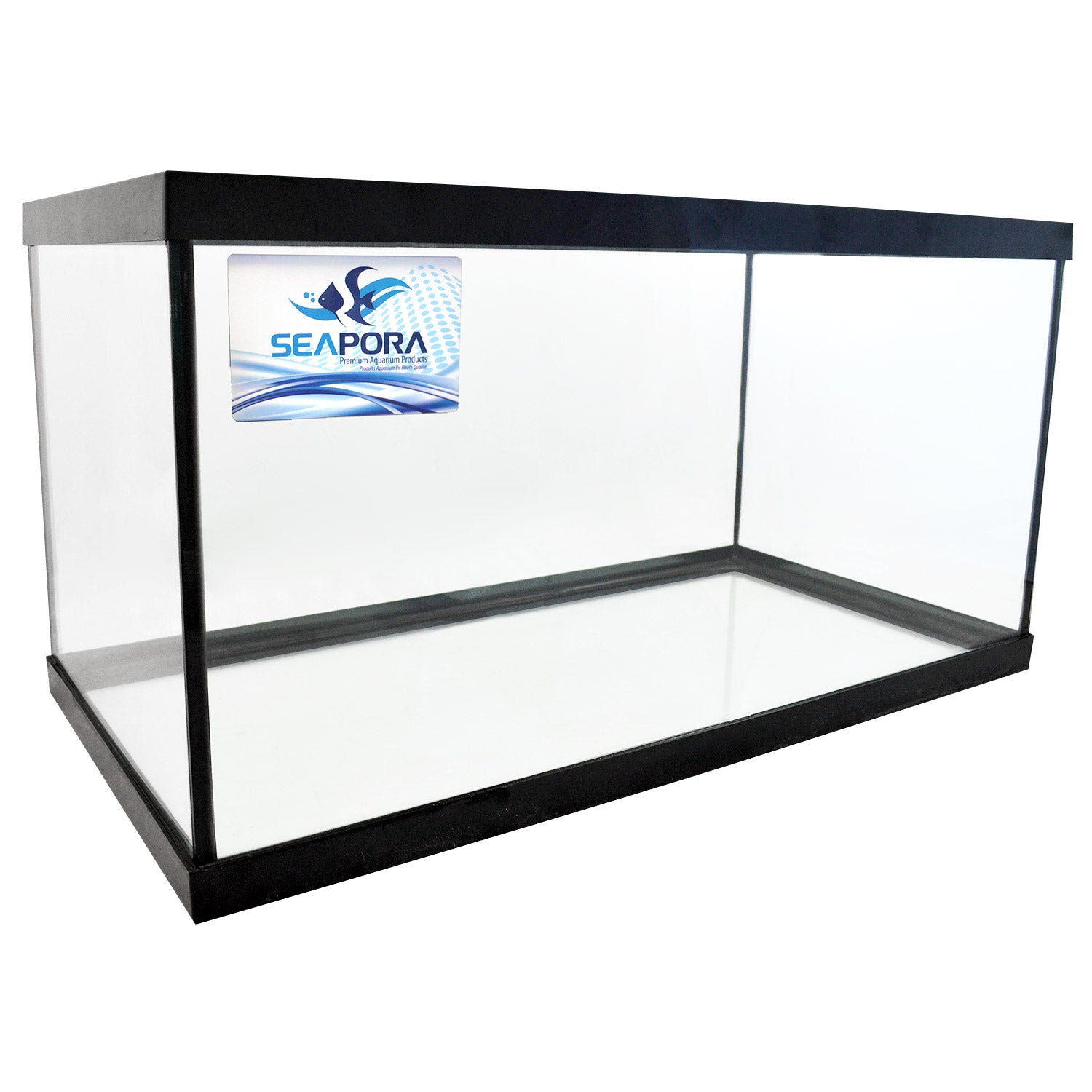Aquarium en verre Seapora (produit sur commande spéciale *la plupart des tailles*)