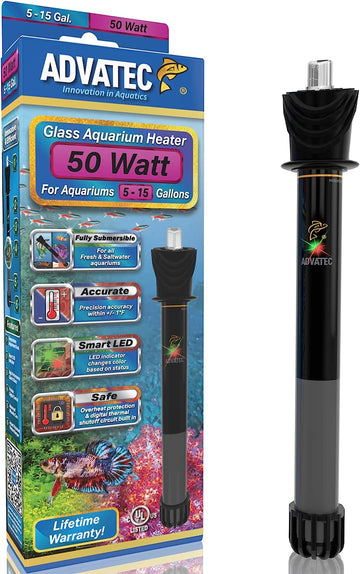 Chauffage d'aquarium en verre Advatec