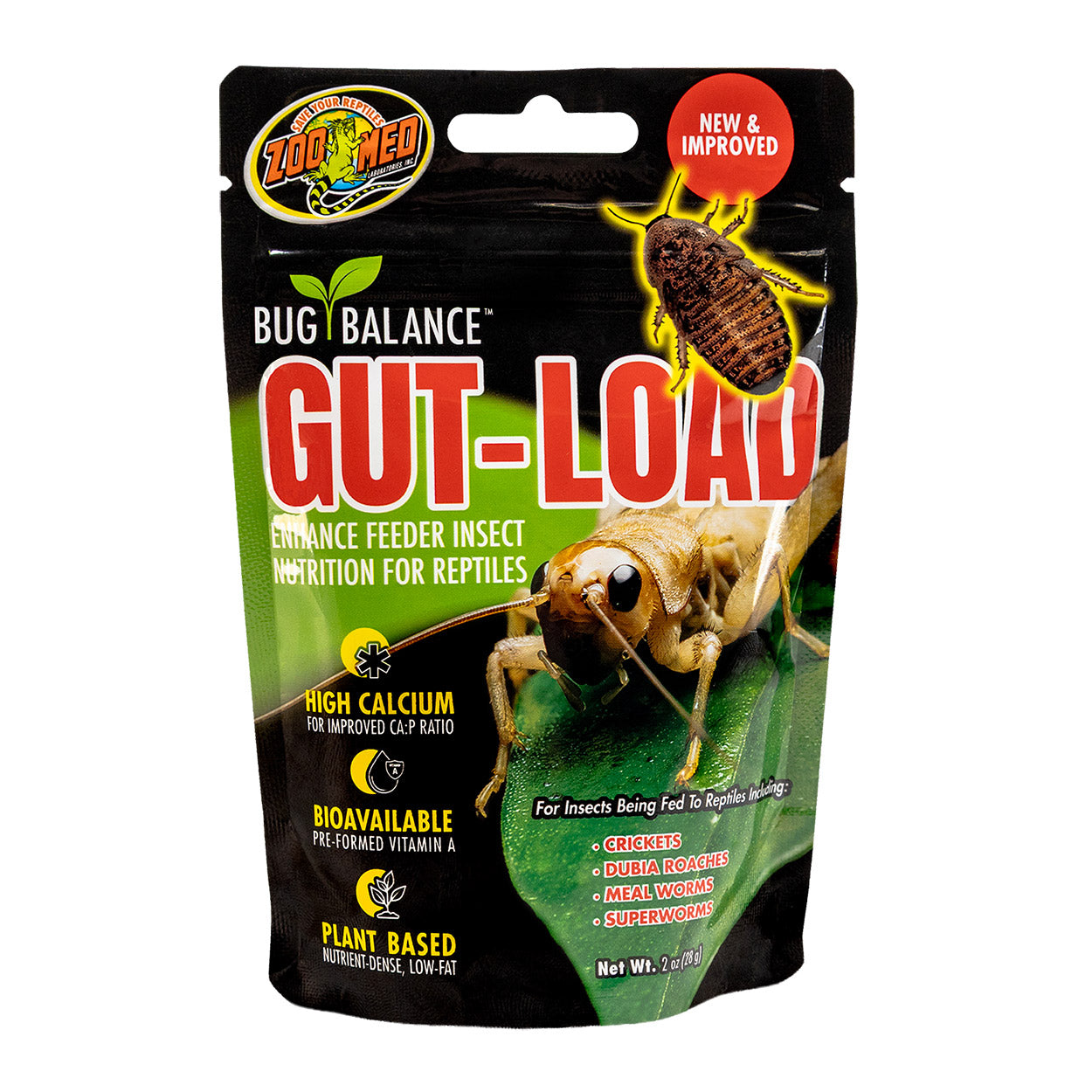 Zoo Med Bug Balance Gut Load