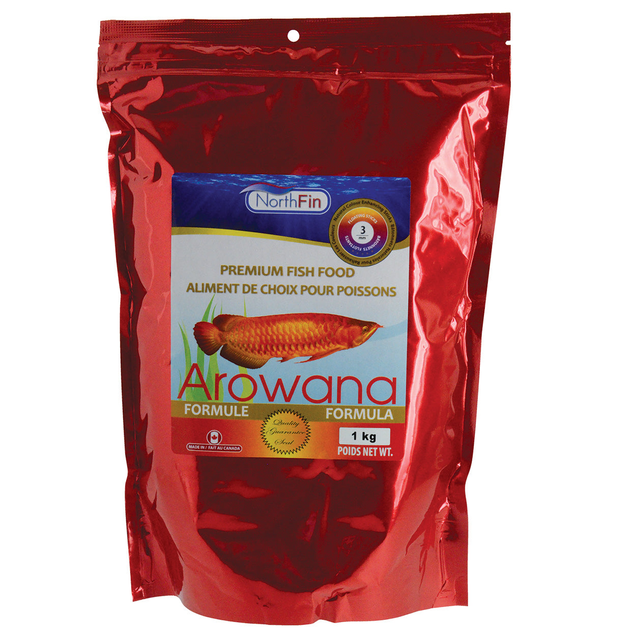 Formule Arowana NorthFin 3 mm (produit sur commande spéciale)