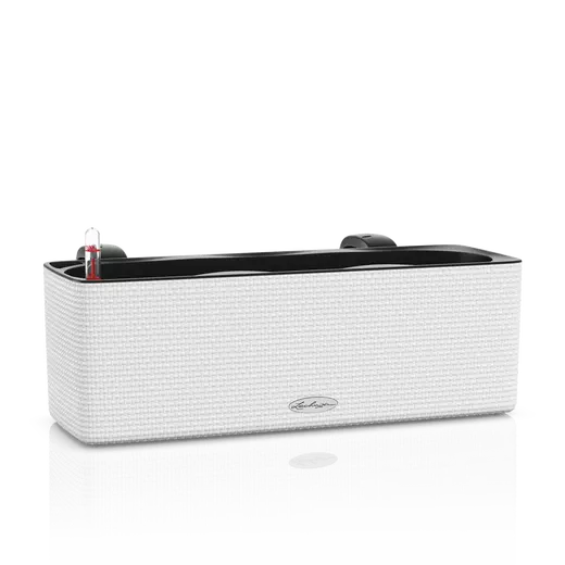 Pot triple auto-arrosant Lechuza Cube Weave