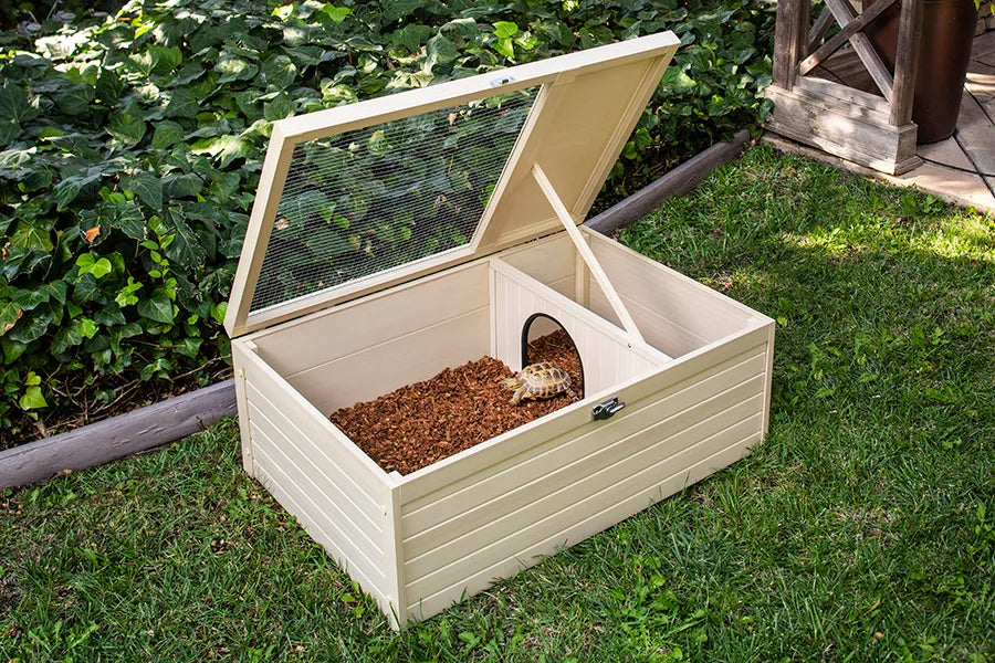 Maison pour tortues ECOFLEX Sonoran en érable 36' X 24' X 13,5'