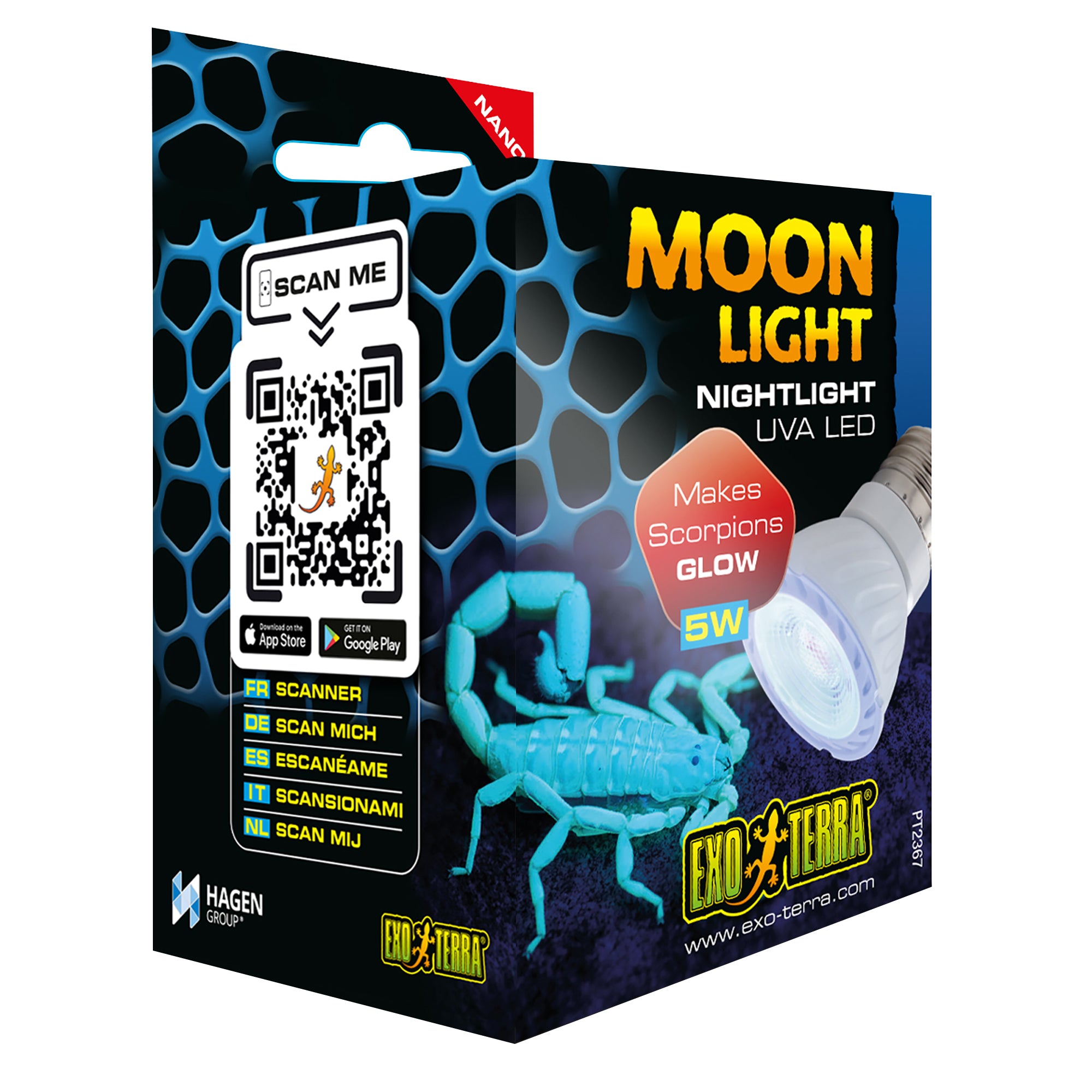 Exo Terra Moonlight Nano UVA LED (arrêté)
