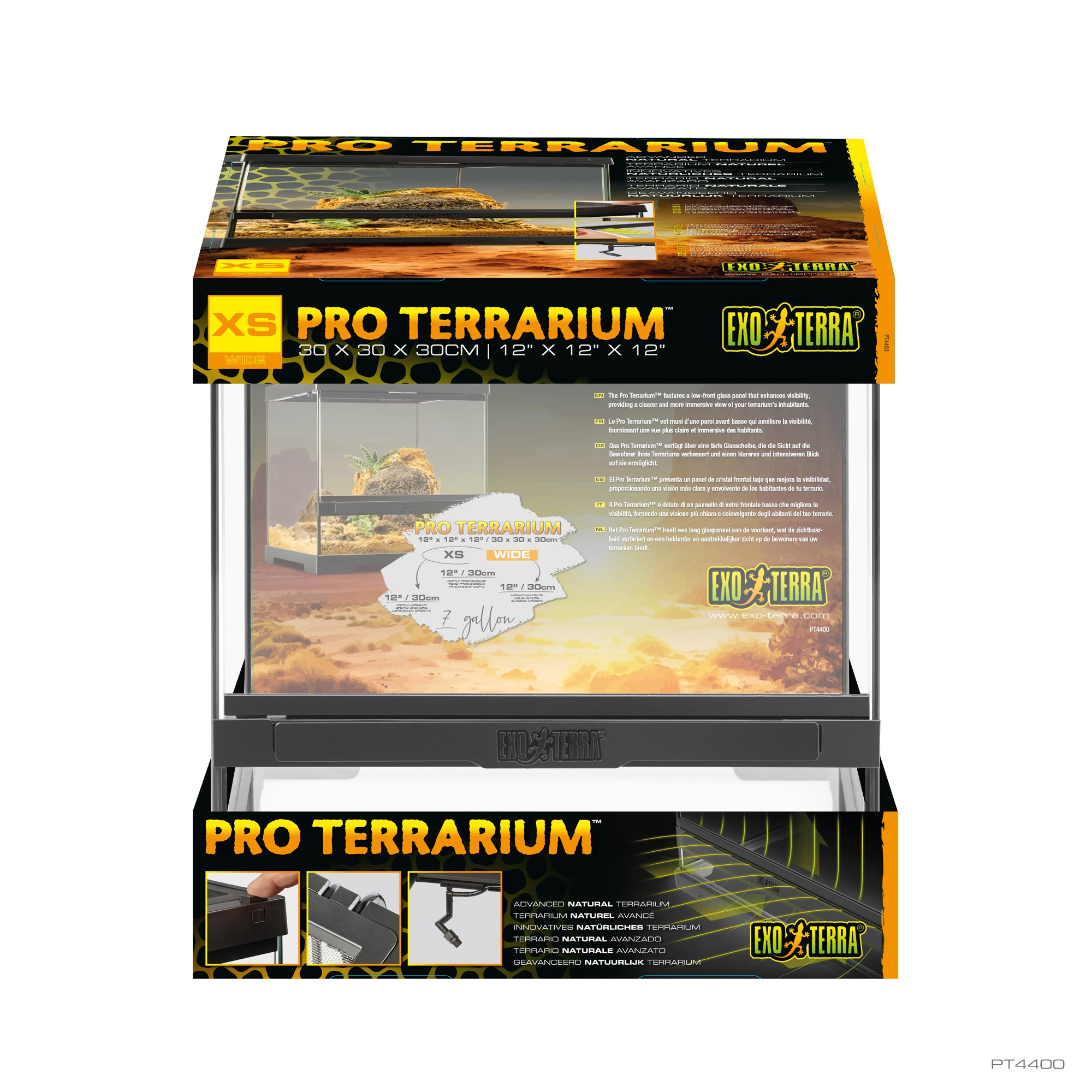 Exo Terra Pro Terrariums Pro Paludariums (15 Sizes) - Main Image