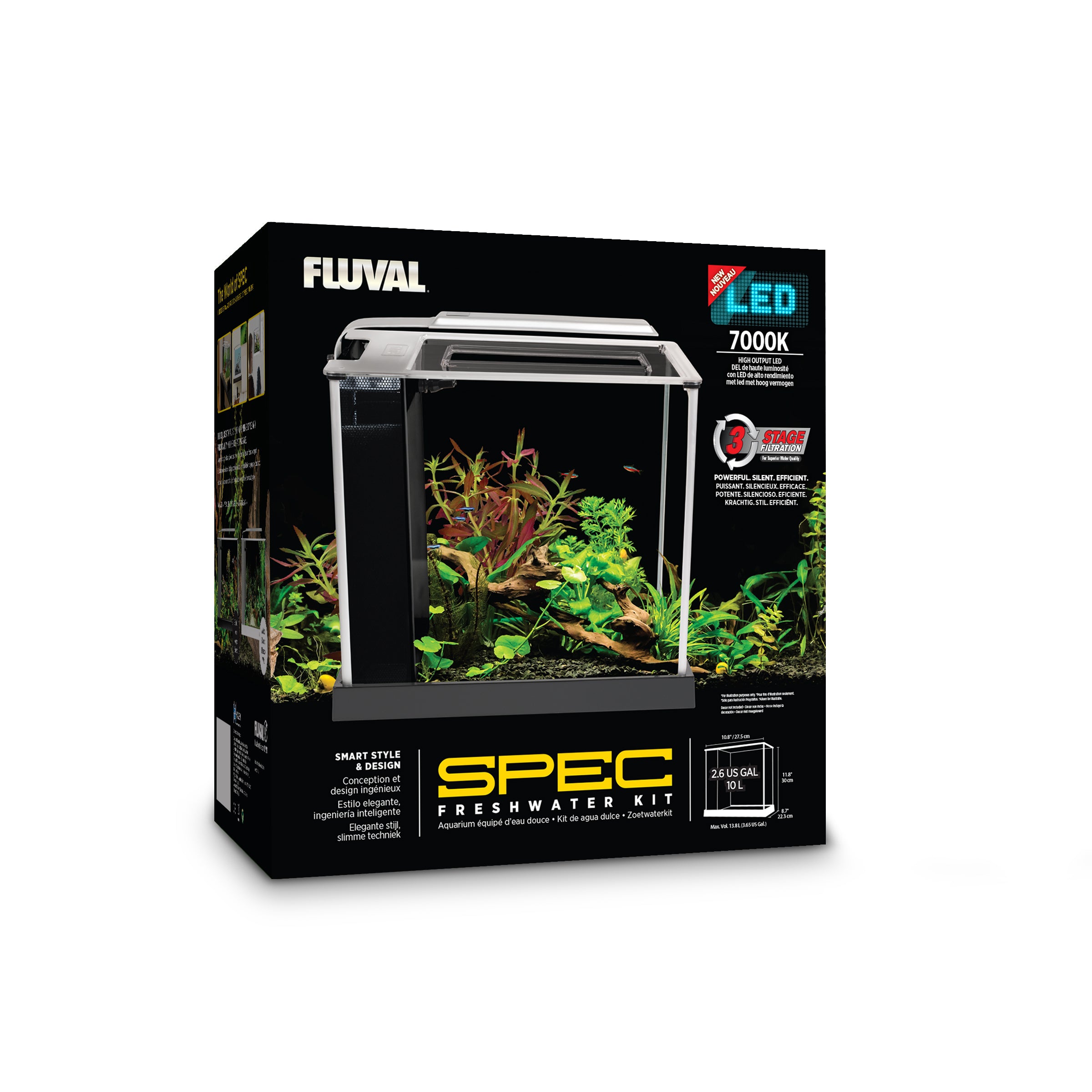 Fluval Spec Aquarium Kit - Black (Special Order Product)