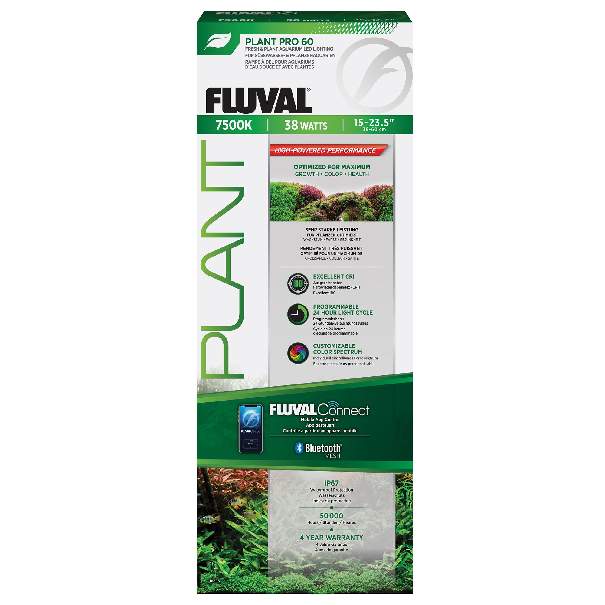 Fluval Plant Pro Fresh & Planted Aquariums