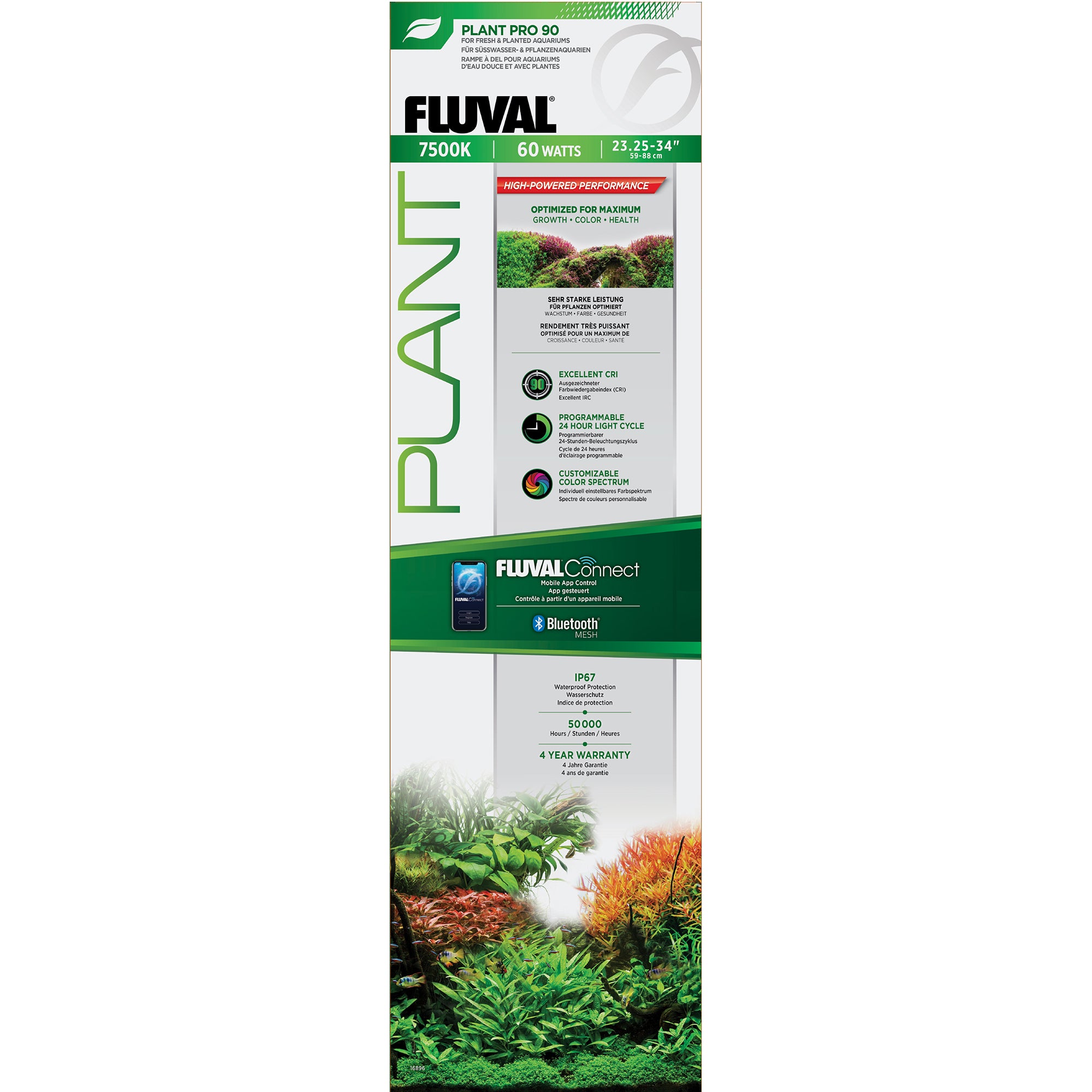 Fluval Plant Pro Fresh & Planted Aquariums
