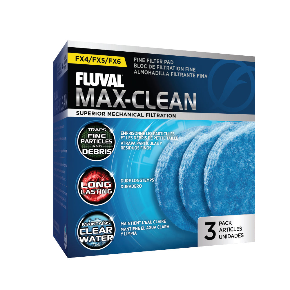 Fluval FX Series Max-Clean, paquet de 3