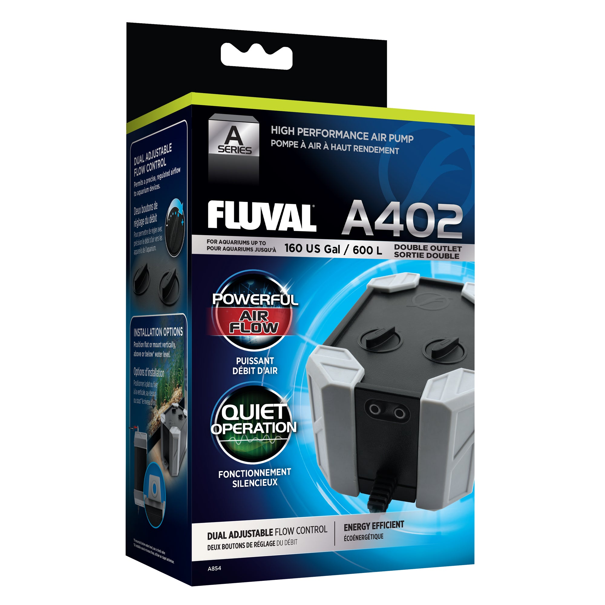 Pompe à air Fluval série A (produit sur commande spéciale)