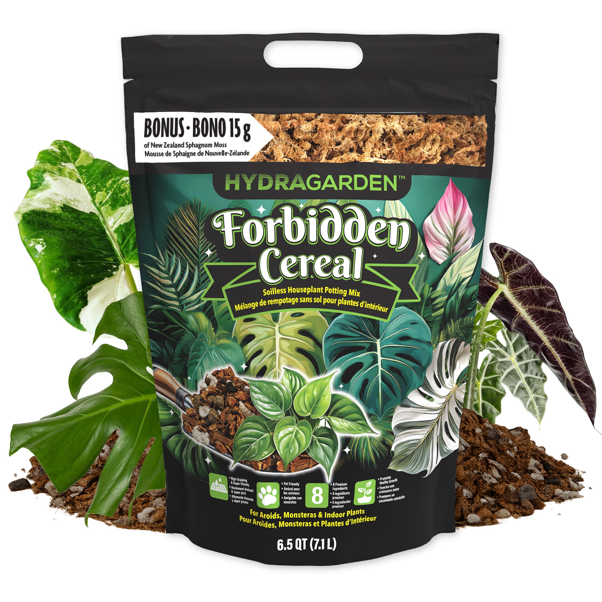 Hydragarden Forbidden Cereal Houseplant Potting Mix