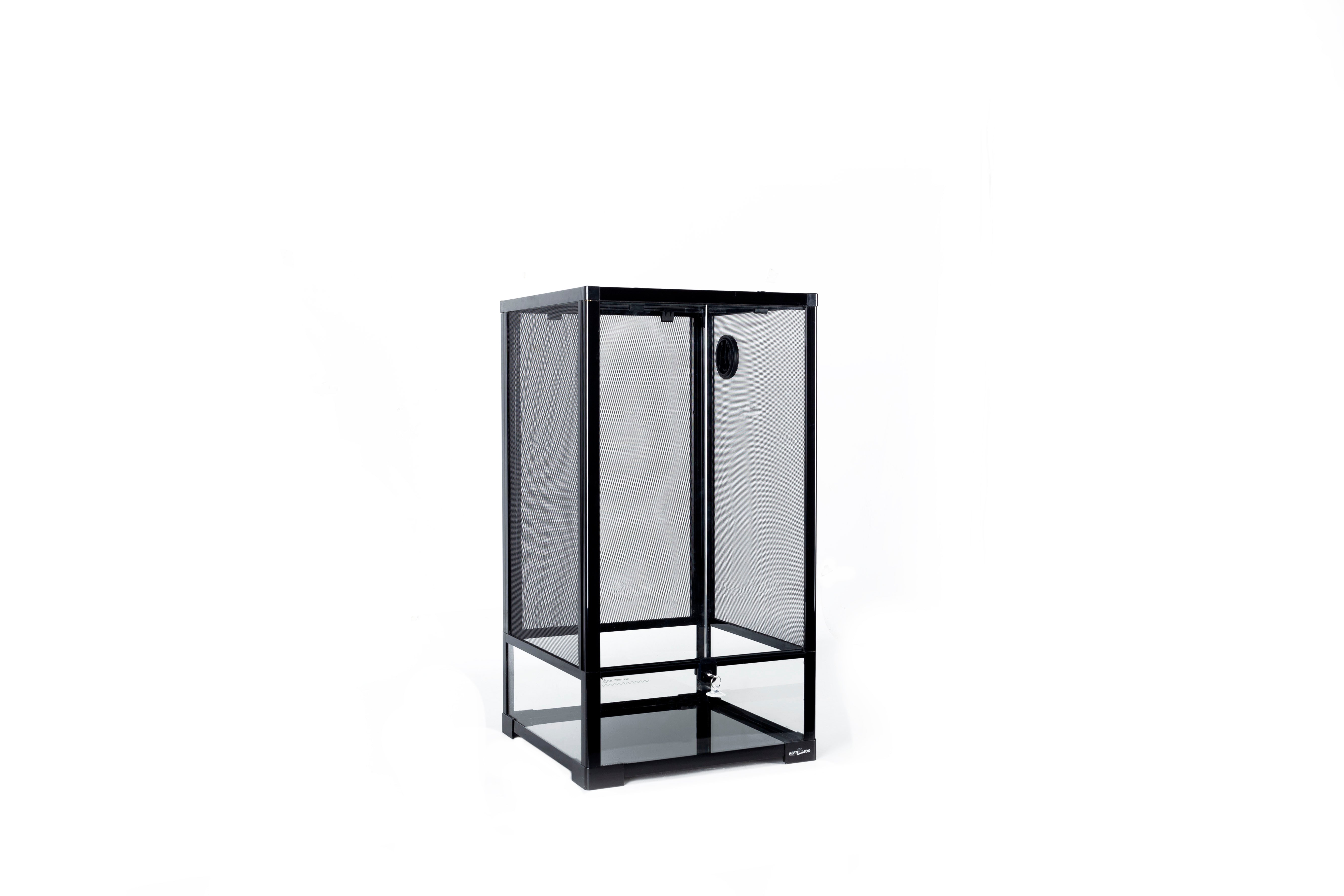 ReptiZoo Full Air Screened Cage with Glass Base & Doors (Special Order Product)