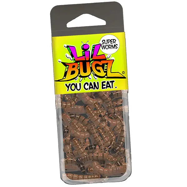 ENTOlife Lil Bugz – Grillons, vers géants, fourmis et scorpions comestibles ! (Pour humains)