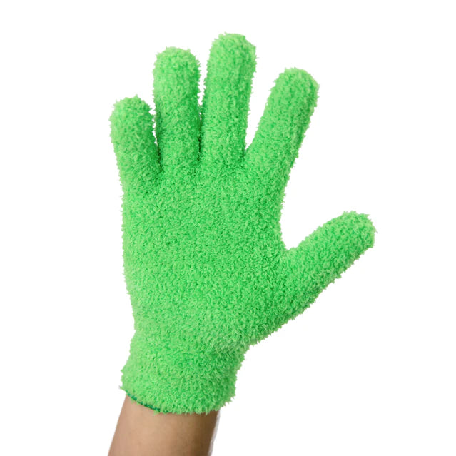 Gants en microfibre brillants Mossify Leaf