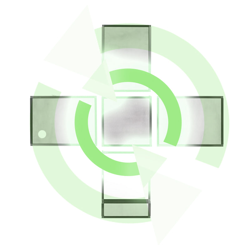 Enclos pliable ReptiZoo Deluxe avec moustiquaire et porte avant en acrylique (commande spéciale)