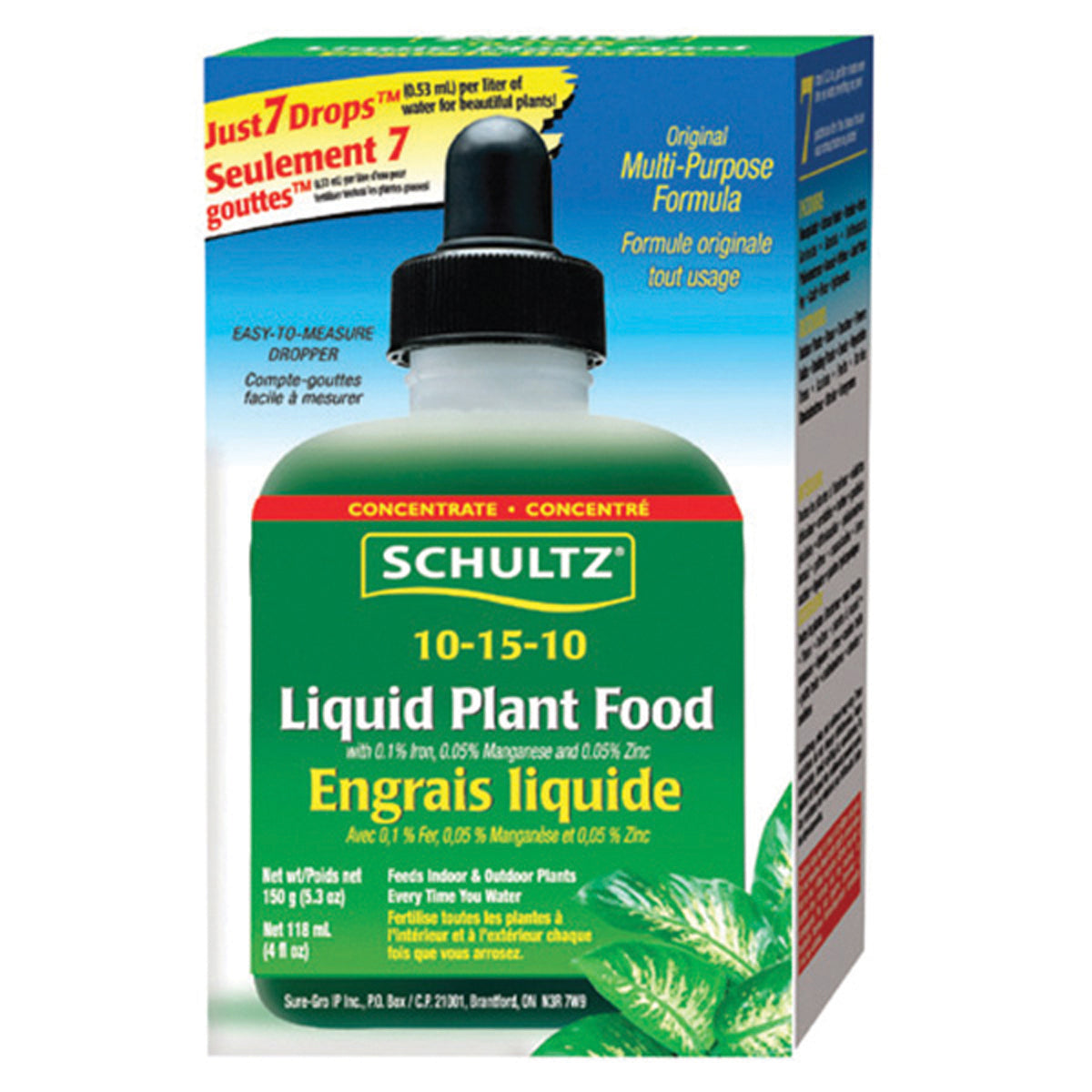 Engrais liquide pour plantes Schultz