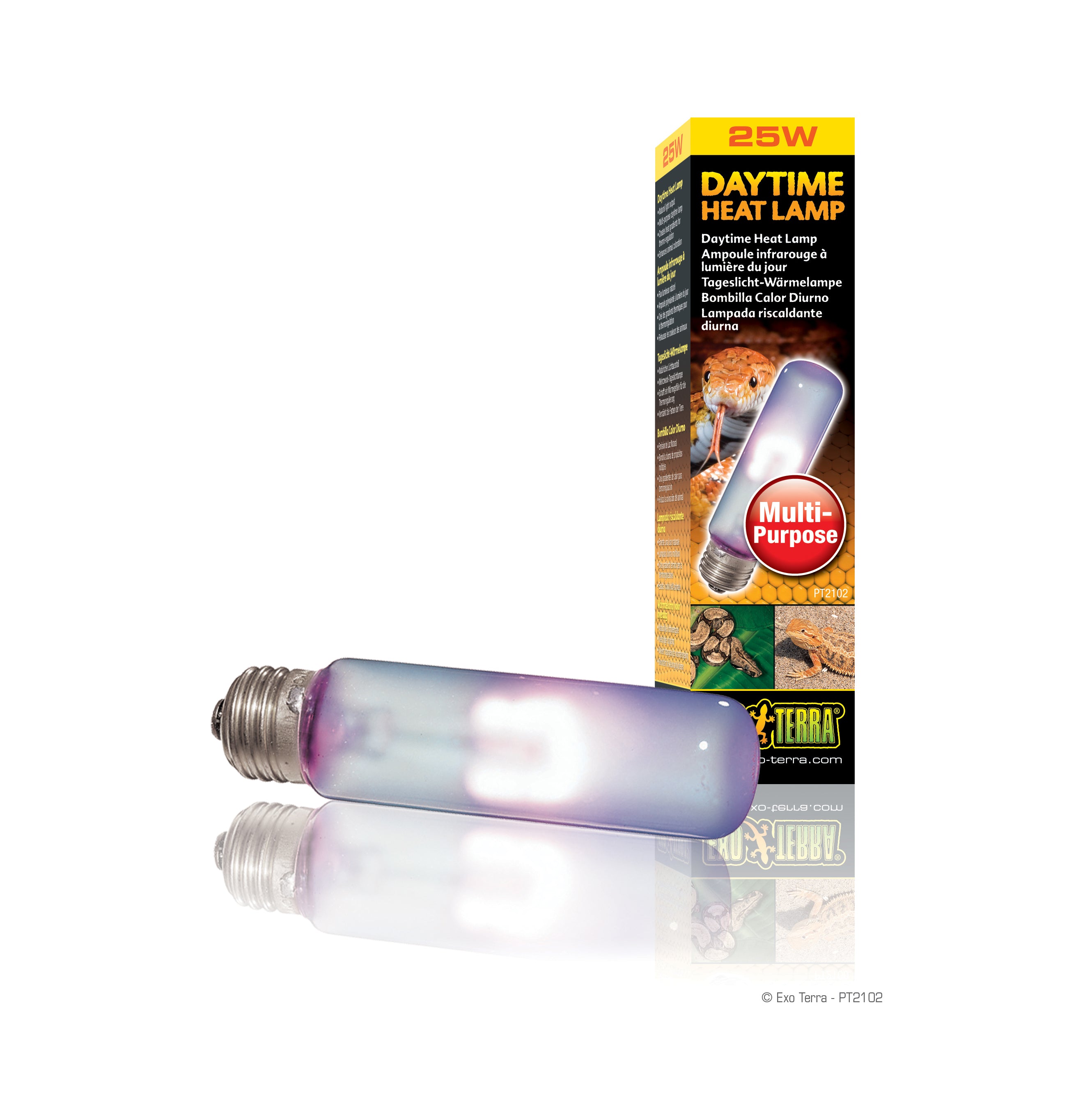 Lampe chauffante diurne Exo Terra (produit sur commande spéciale)