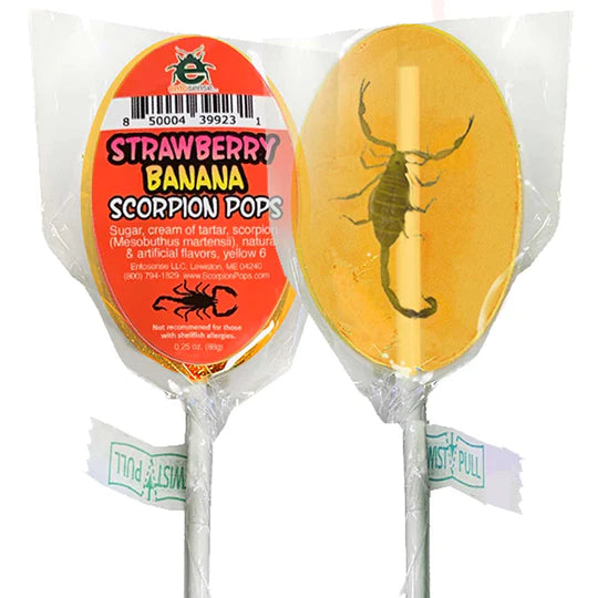 Sucettes Scorpion Lil Bugz (pour humains)