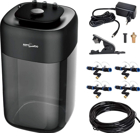 Système de brumisation/forêt tropicale intelligent de luxe ReptiZoo 10 L