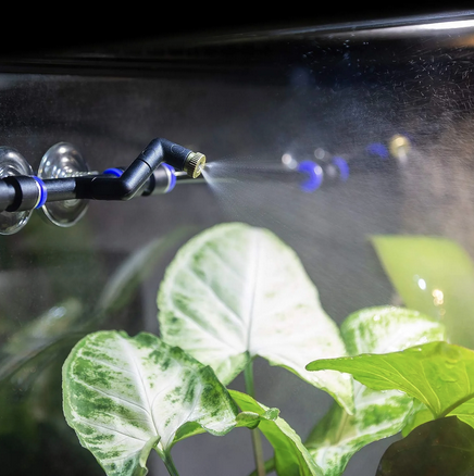 Système de brumisation/forêt tropicale intelligent de luxe ReptiZoo 10 L