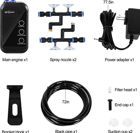 Système de brumisation de poche ReptiZoo