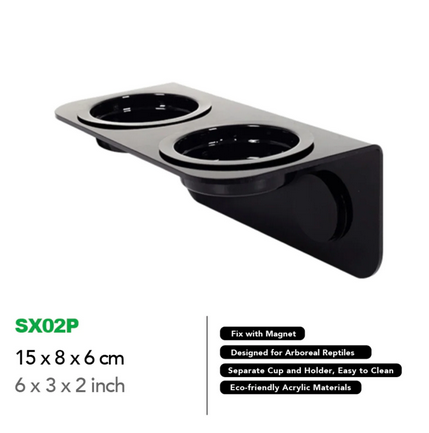 Rebord magnétique pour gecko ReptiZoo - 5 options