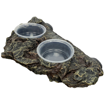 Komodo Magnetic 2-Cup Rock Feeding Ledge