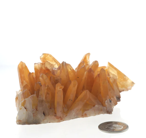 Tangerine Quartz Cluster