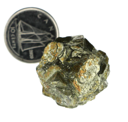 Spécimen de cristal de marcassite